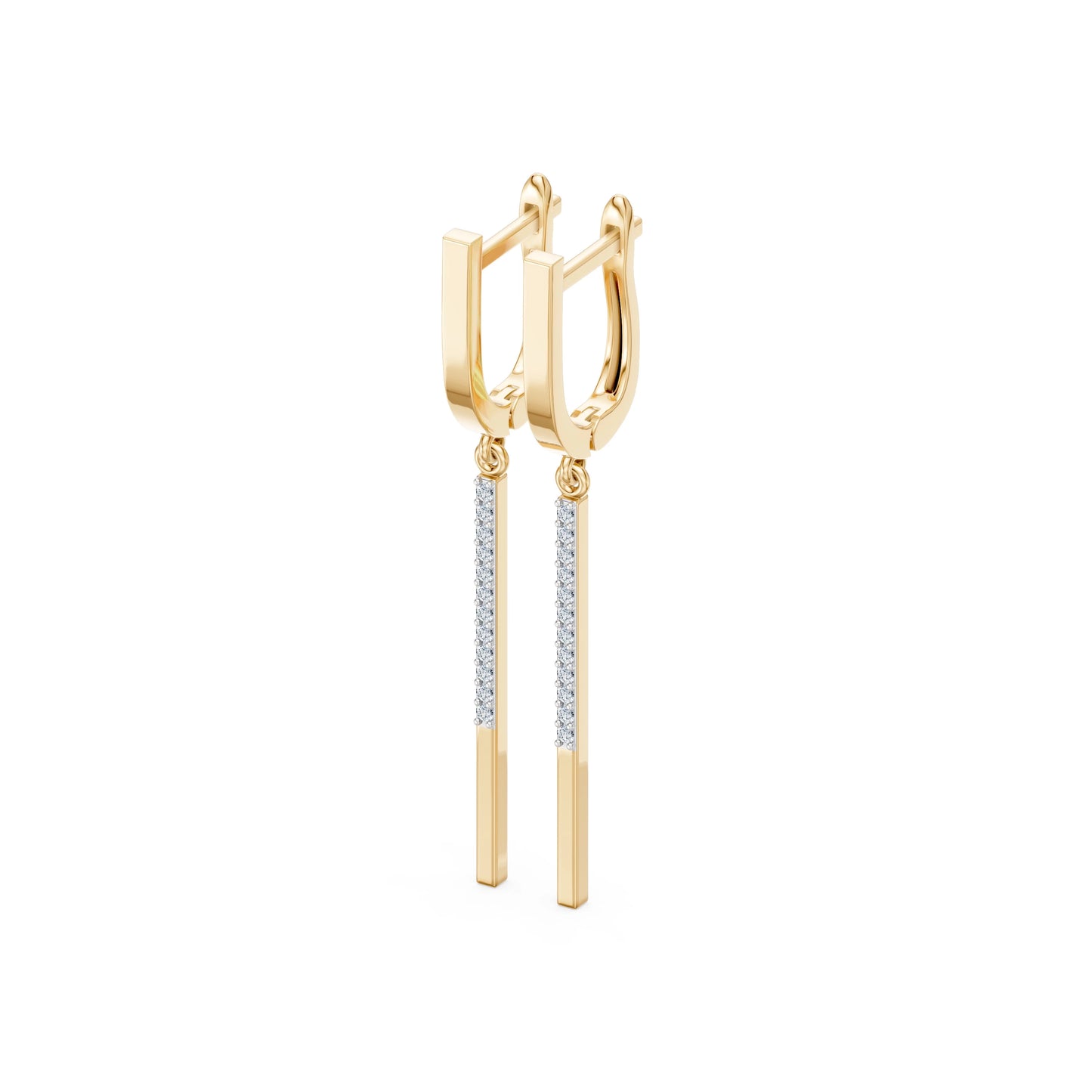 Minimalism Earring, 0.14 ct — 102-10129/6