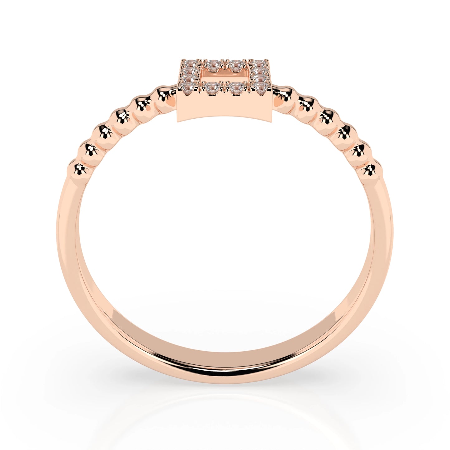 Minimalism Ring (Round), 0.07 ct — 101-10053