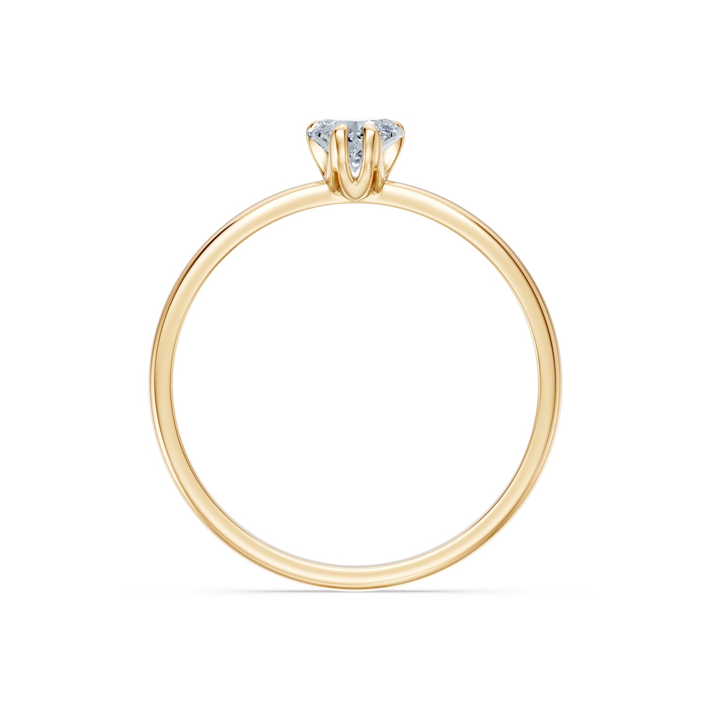 Solitaire Ring, 0.3 ct — 101-10194(0.30)HRT