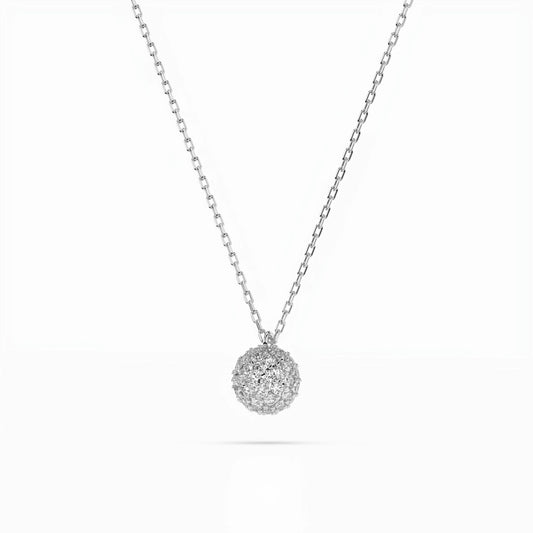 Illusion Necklace (Round), 0.23 ct — 104-10065