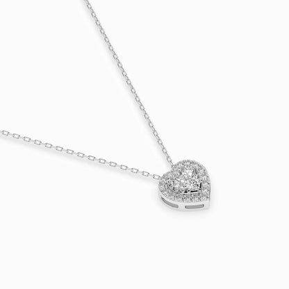 Illusion Necklace (Round), 0.08 ct — 104-10062