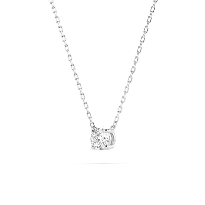 Solitaire Necklace (Round), 0.15 ct — 104-10040(3.4)