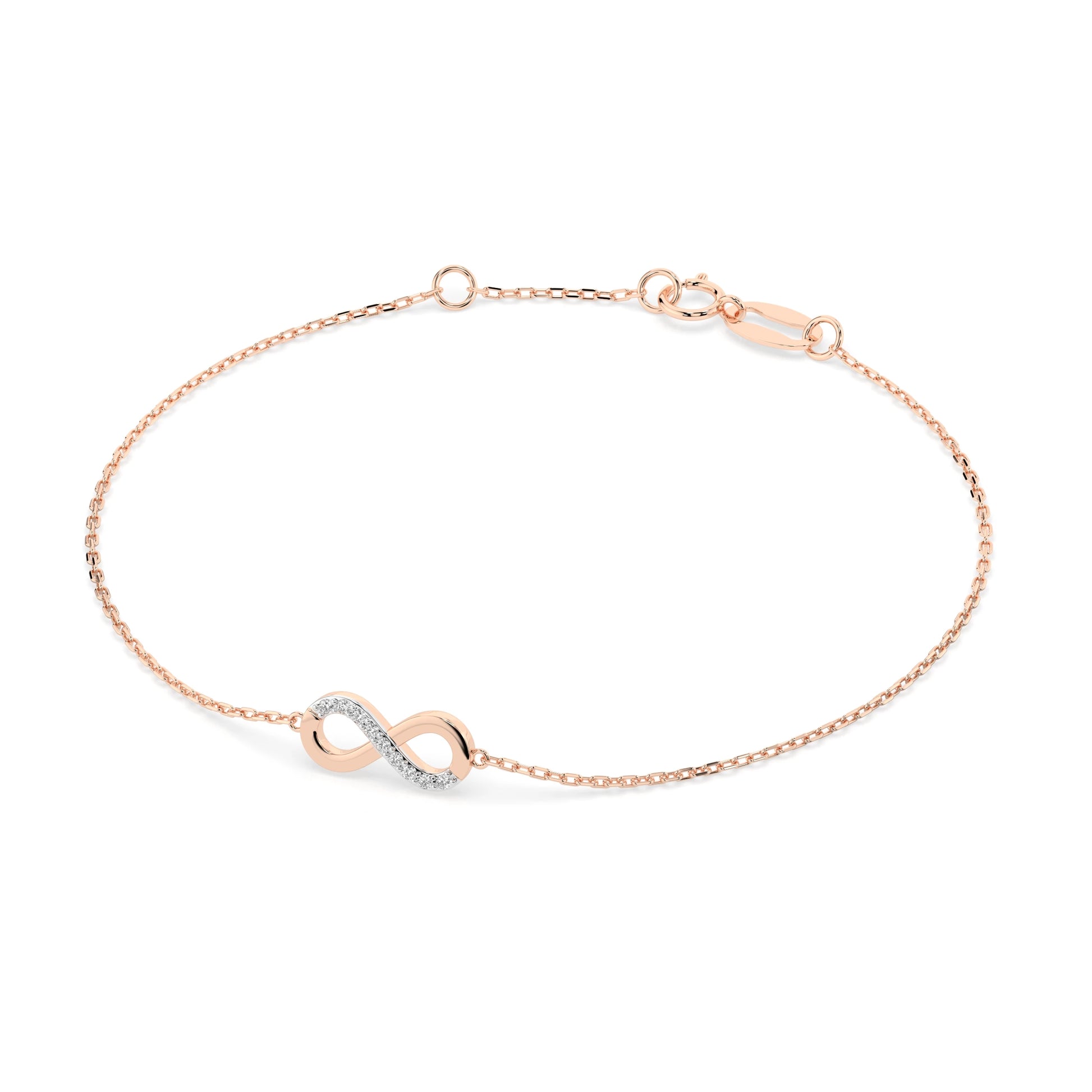 Minimalism Bracelet (Round), 0.05 ct — 105-10009