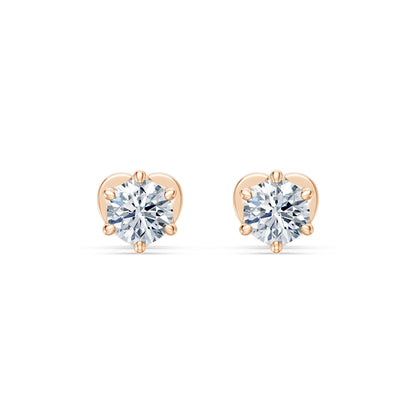 Solitaire Butterfly Earring, 0.5 ct — 102-10040/1(4.0)