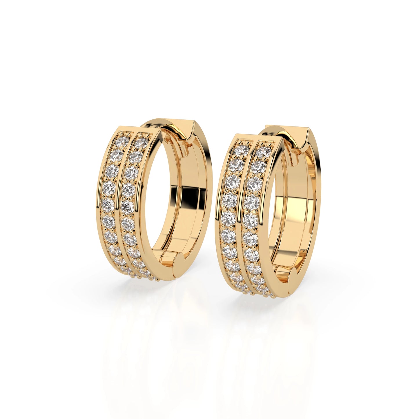 Eternity Earring (Round), 0.35 ct — 102-10045/1