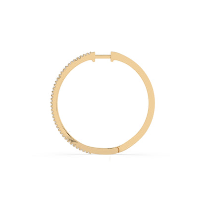 Eternity Earring (Round), 0.38 ct — 102-10051