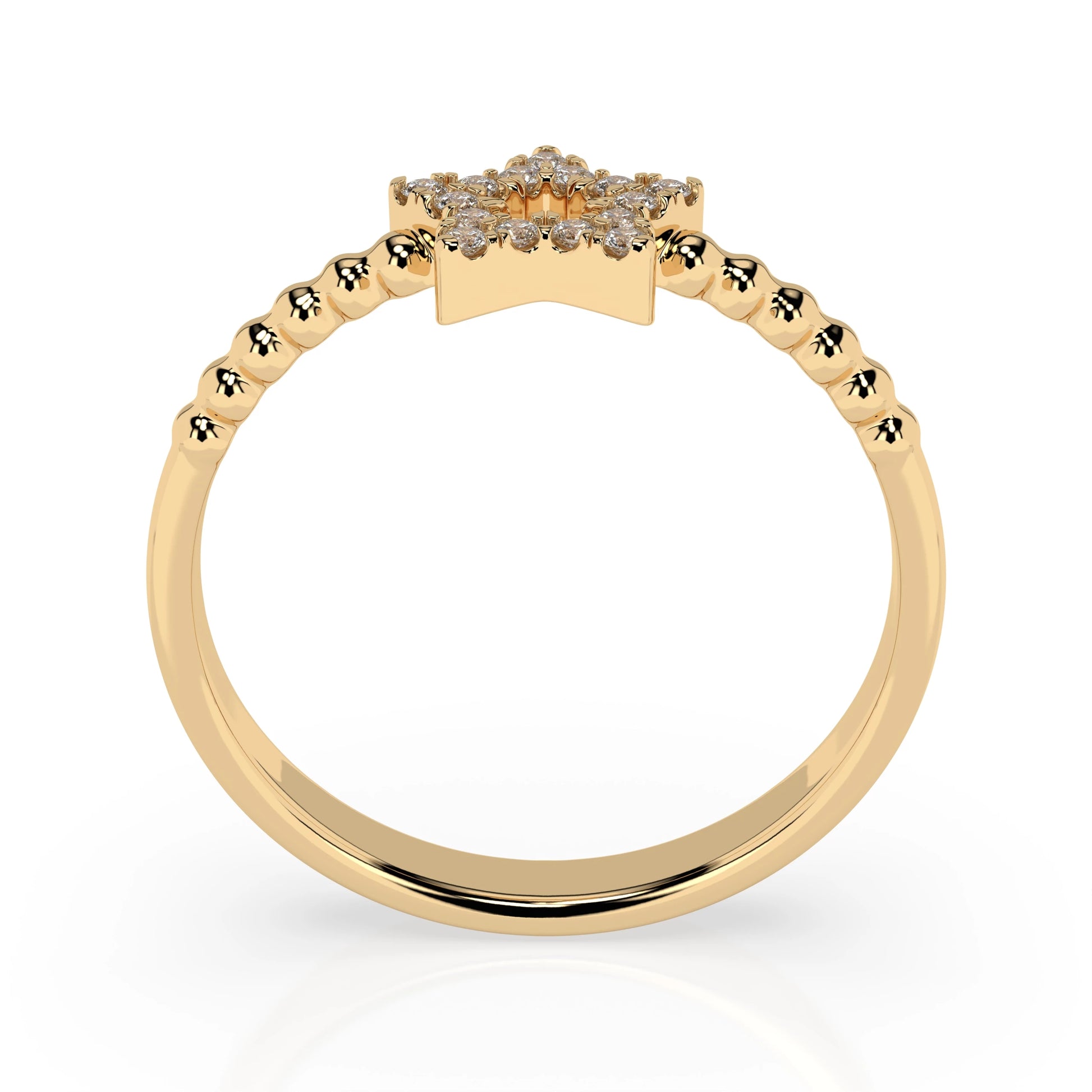 Minimalism Ring (Round), 0.09 ct — 101-10054