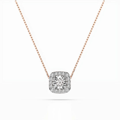 Solitaire Eternity Necklace (Round), 0.4 ct — 104-10057(4.7)