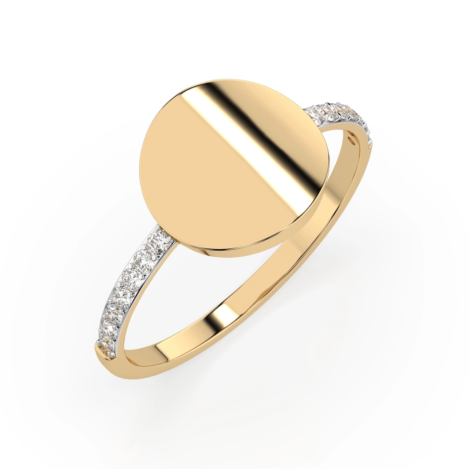 Minimalism Ring (Round), 0.14 ct — 101-10067