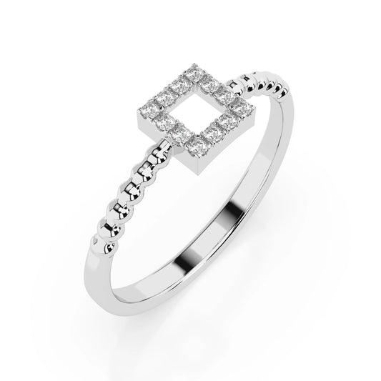 Minimalism Ring (Round), 0.07 ct — 101-10053