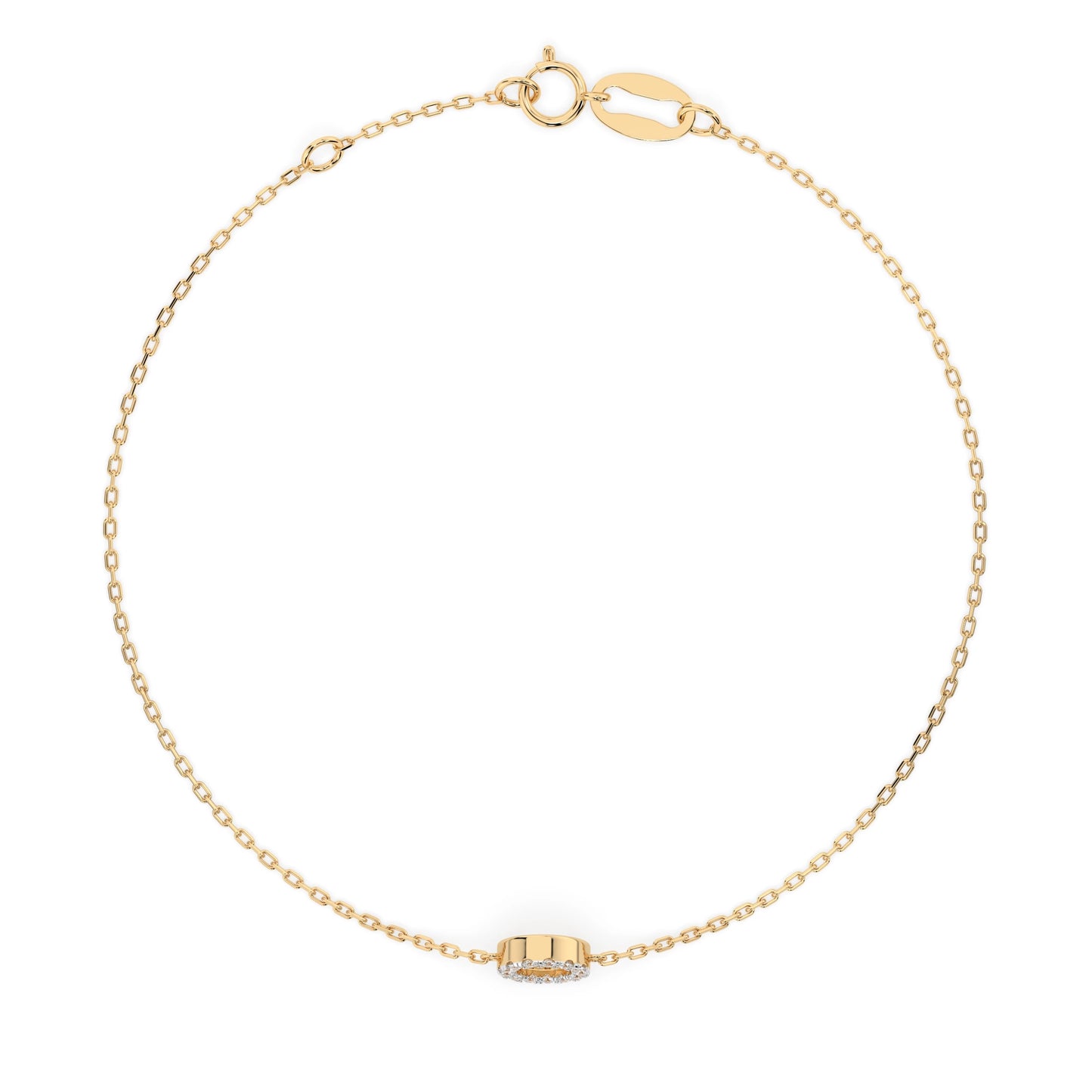 Minimalism Bracelet (Round), 0.07 ct — 105-10015
