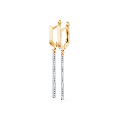 Minimalism Earring, 0.24 ct — 102-10129/1