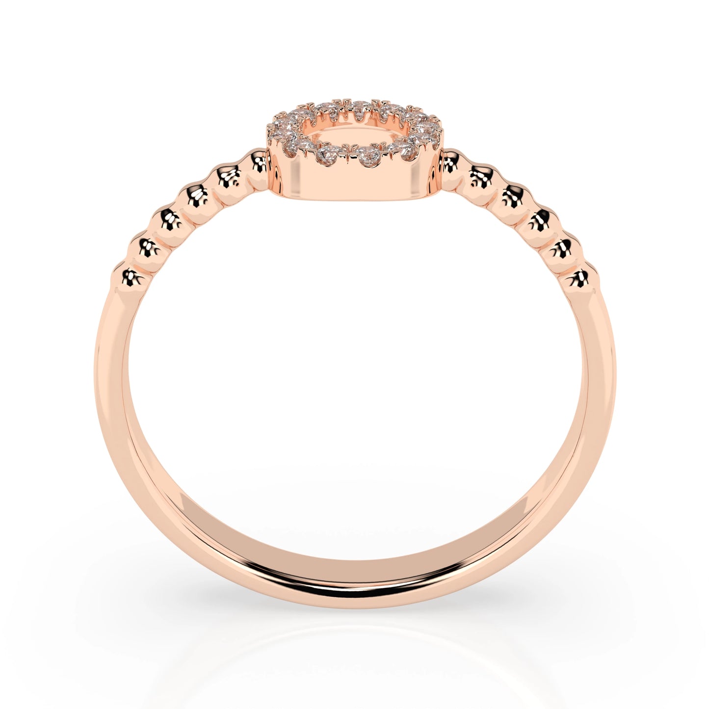 Minimalism Ring (Round), 0.08 ct — 101-10055