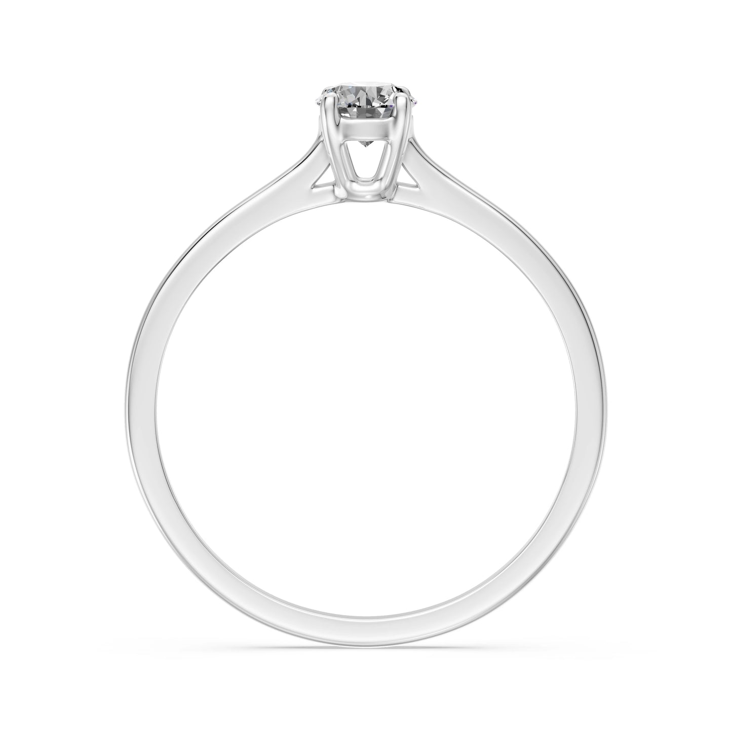 Solitaire Ring, 0.3 ct — 101-10103(4.2)