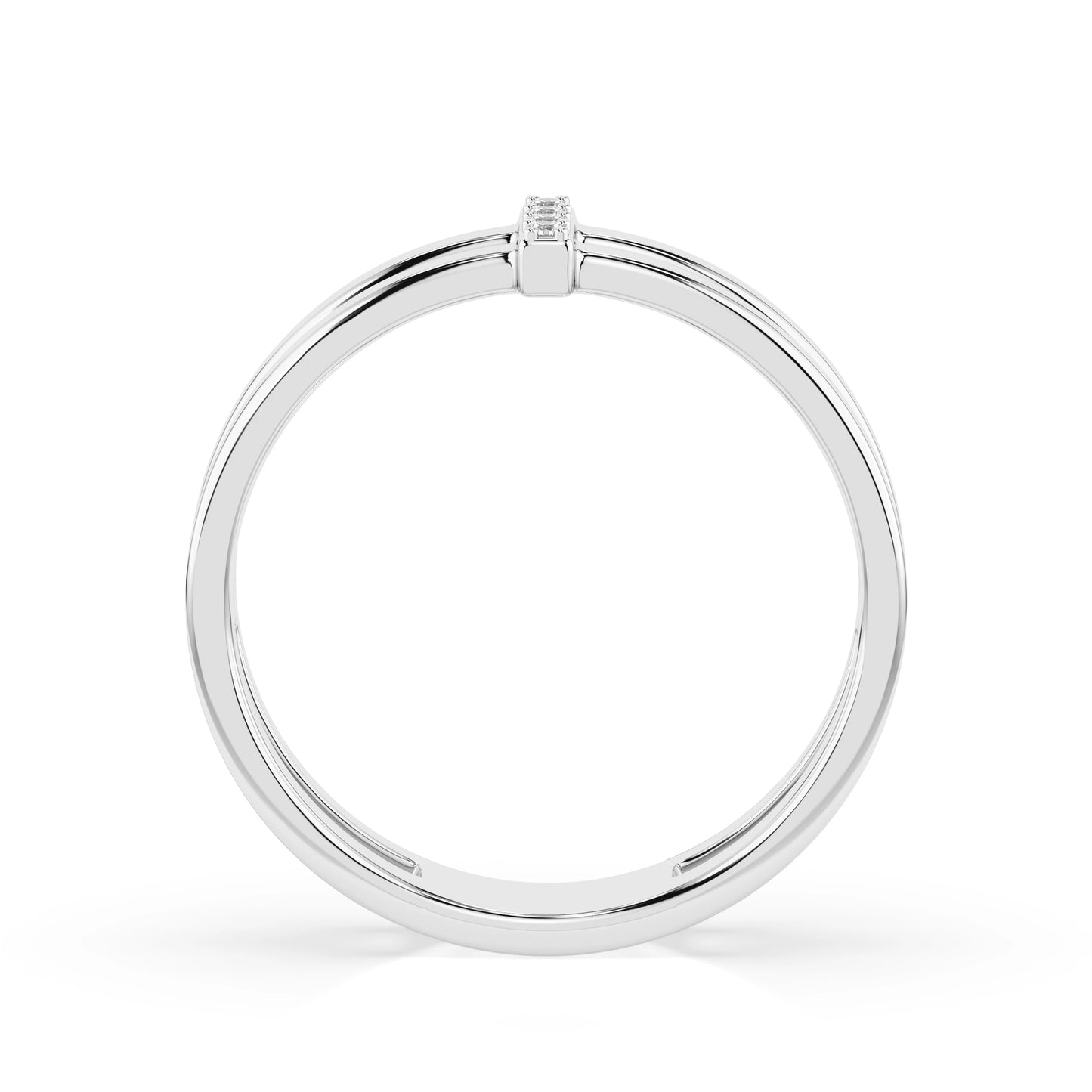 Minimalism Ring (Round), 0.04 ct — 101-10069