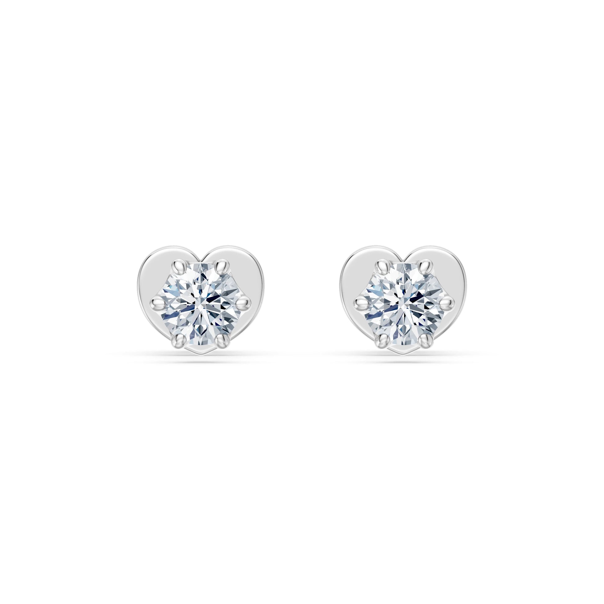 Solitaire Butterfly Earring, 0.2 ct — 102-10040/1(3.0)