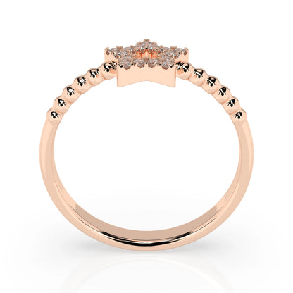 Minimalism Ring (Round), 0.09 ct — 101-10054