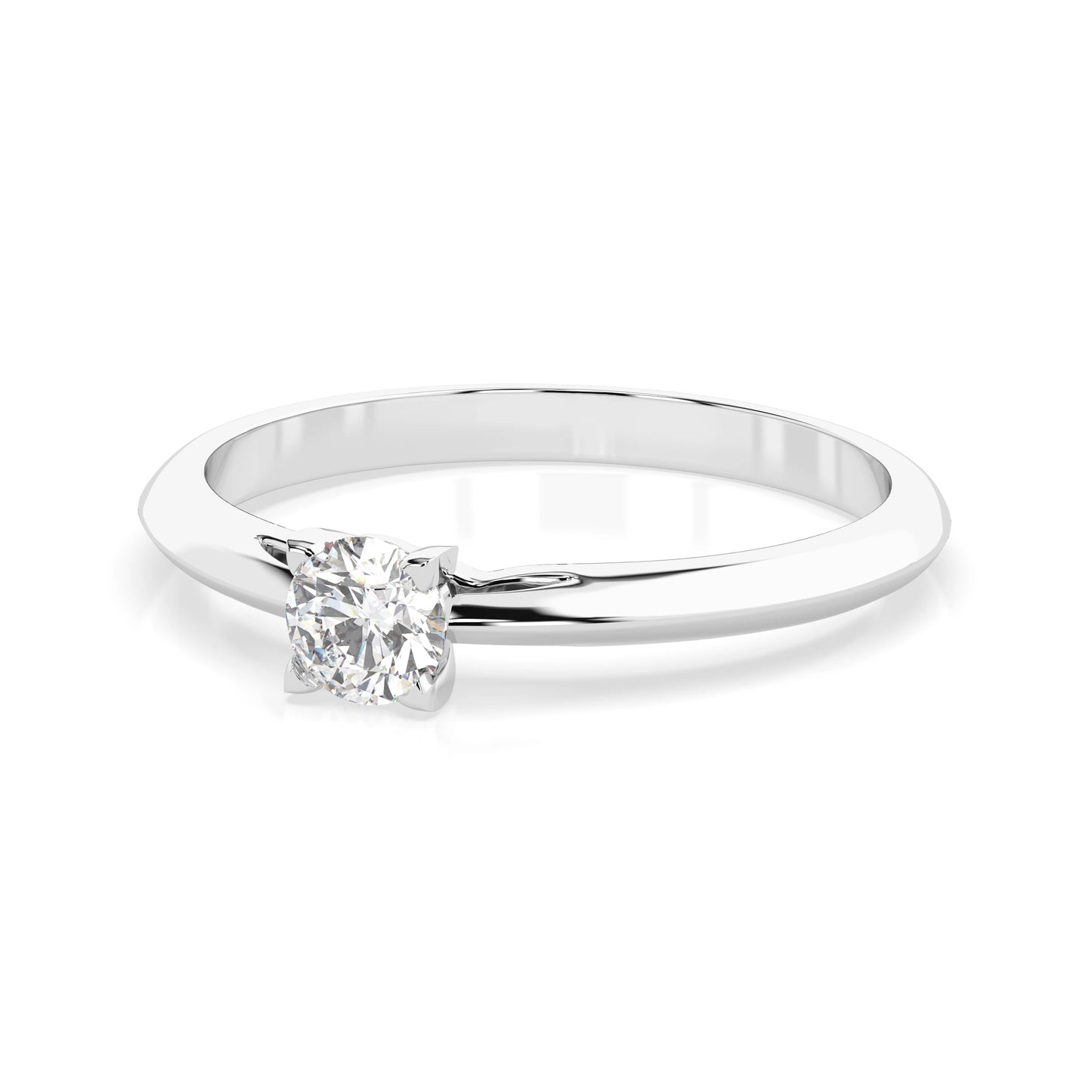 Solitaire Ring (Round), 0.3 ct — 101-10190(0.30)RN