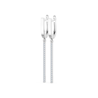 Minimalism Earring, 0.24 ct — 102-10129/1