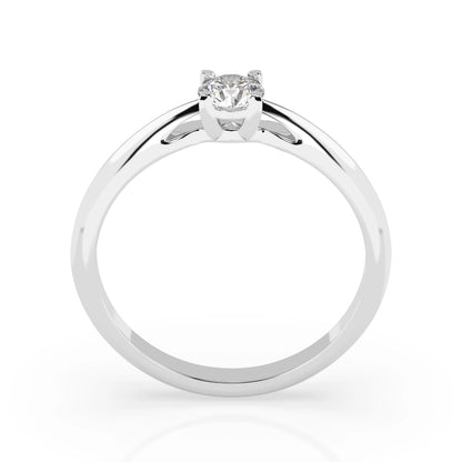 Solitaire Ring (Round), 0.3 ct — 101-10190(0.30)RN