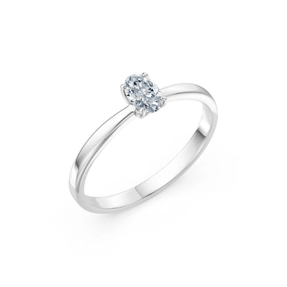 Solitaire Ring, 0.3 ct — 101-10194(0.30)OV