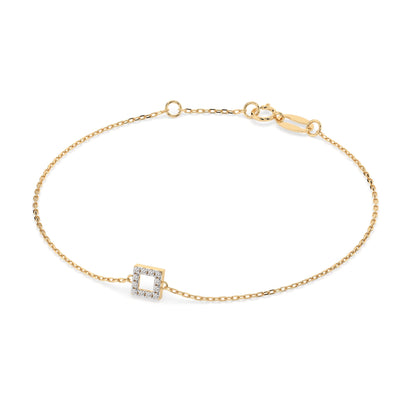 Minimalism Bracelet (Round), 0.06 ct — 105-10016