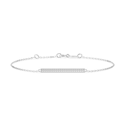 Minimalism Bracelet (Round), 0.1 ct — 105-10017