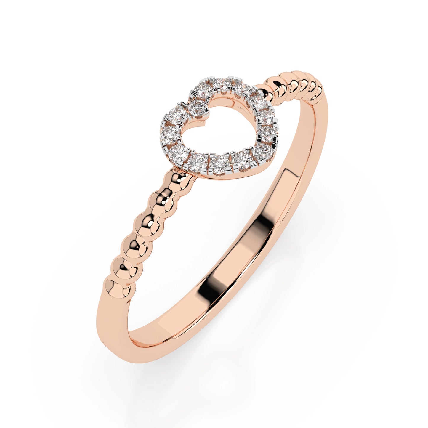 Minimalism Ring (Round), 0.07 ct — 101-10028