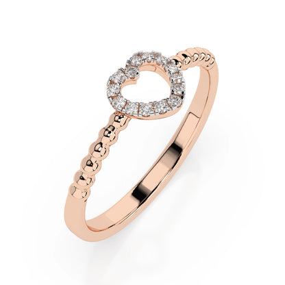 Minimalism Ring (Round), 0.07 ct — 101-10028