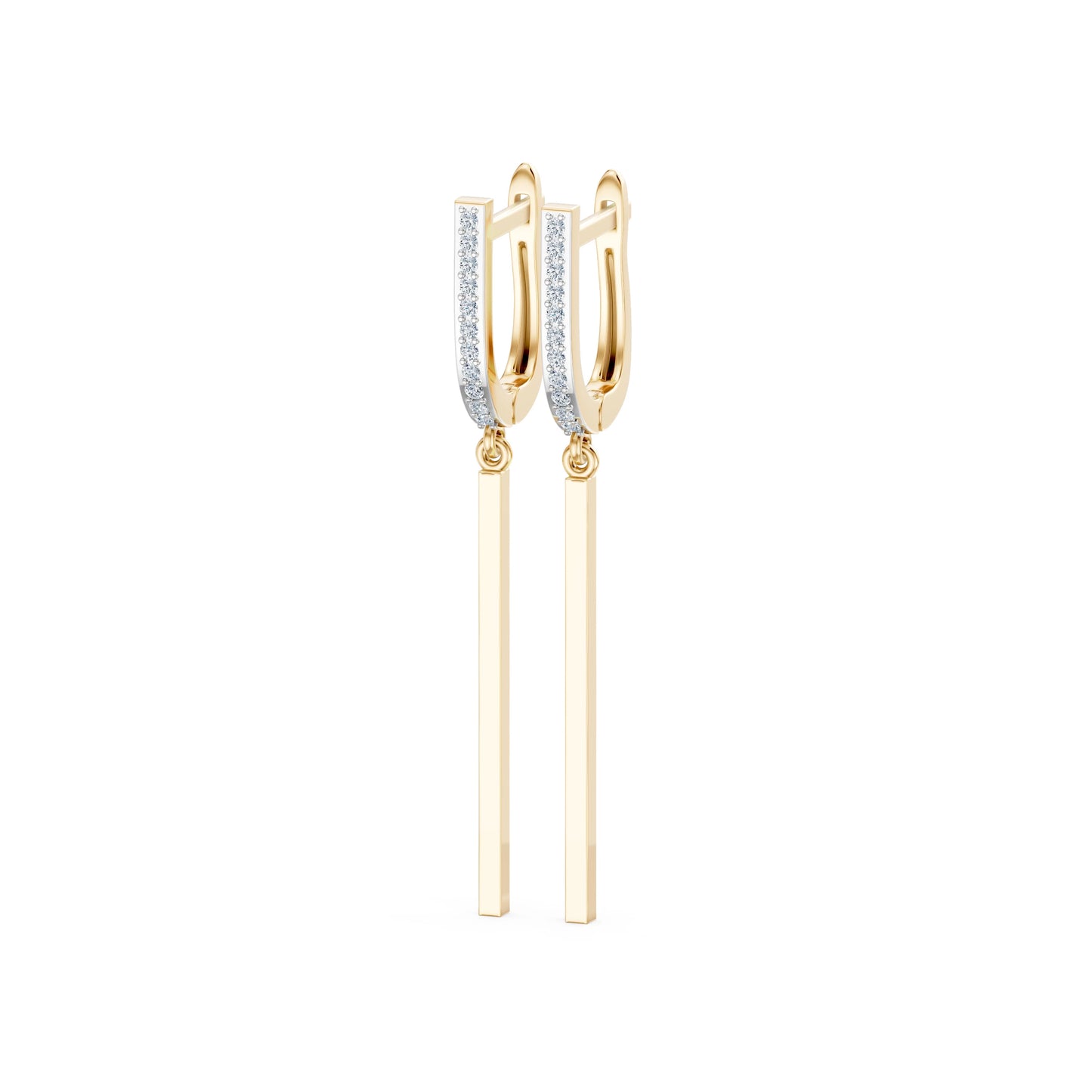Minimalism Earring, 0.13 ct — 102-10129/3