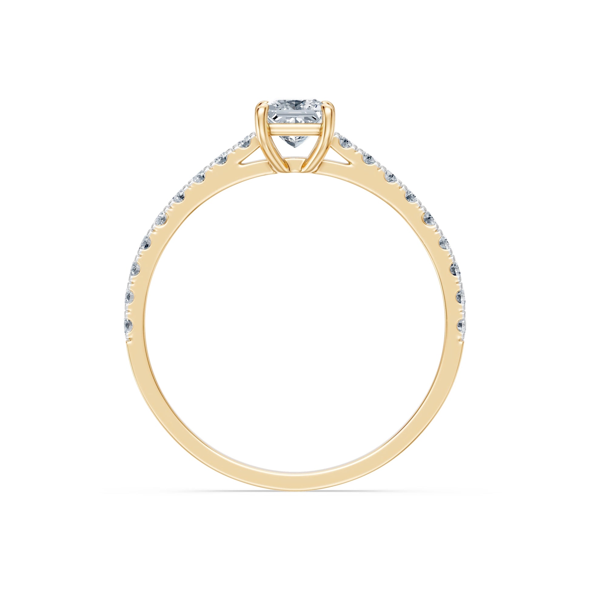 Solitaire Eternity Ring, 0.3 ct — 101-10191(0.30)PR