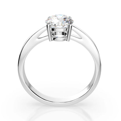 Solitaire Ring (Round), 0.7 ct — 101-10012/1(5.7)