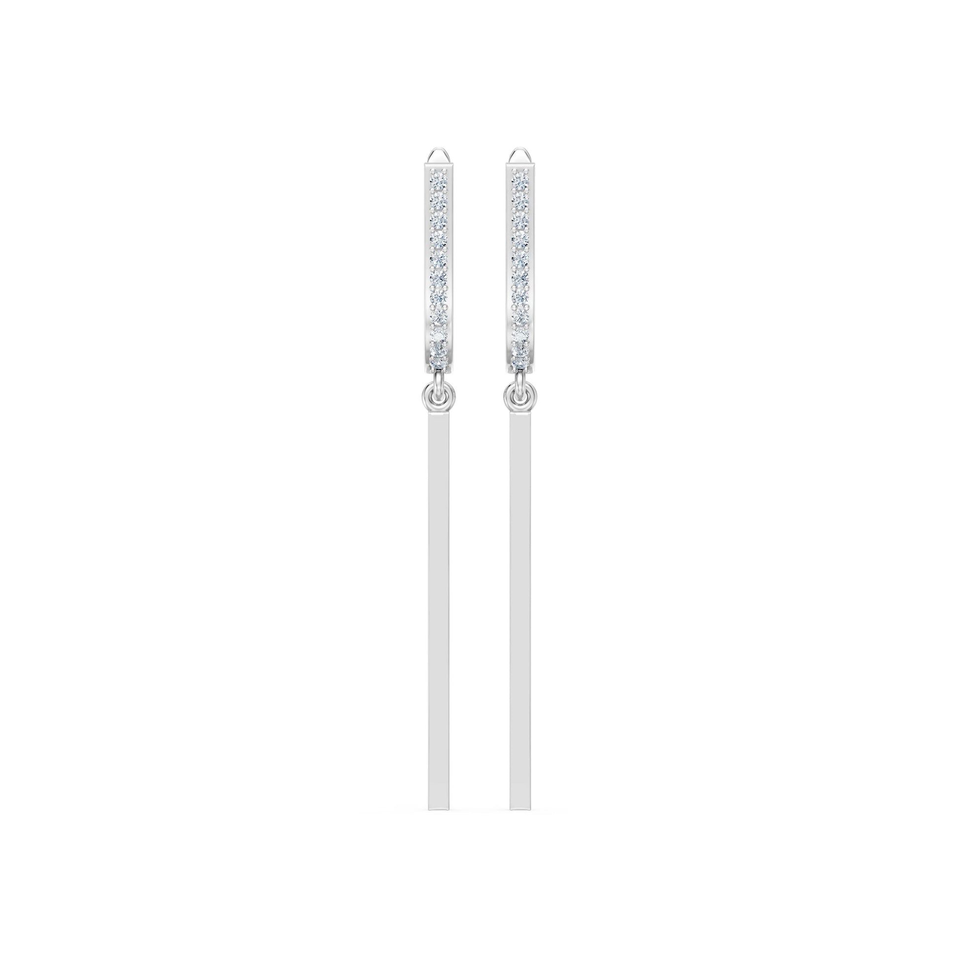 Minimalism Earring, 0.13 ct — 102-10129/3