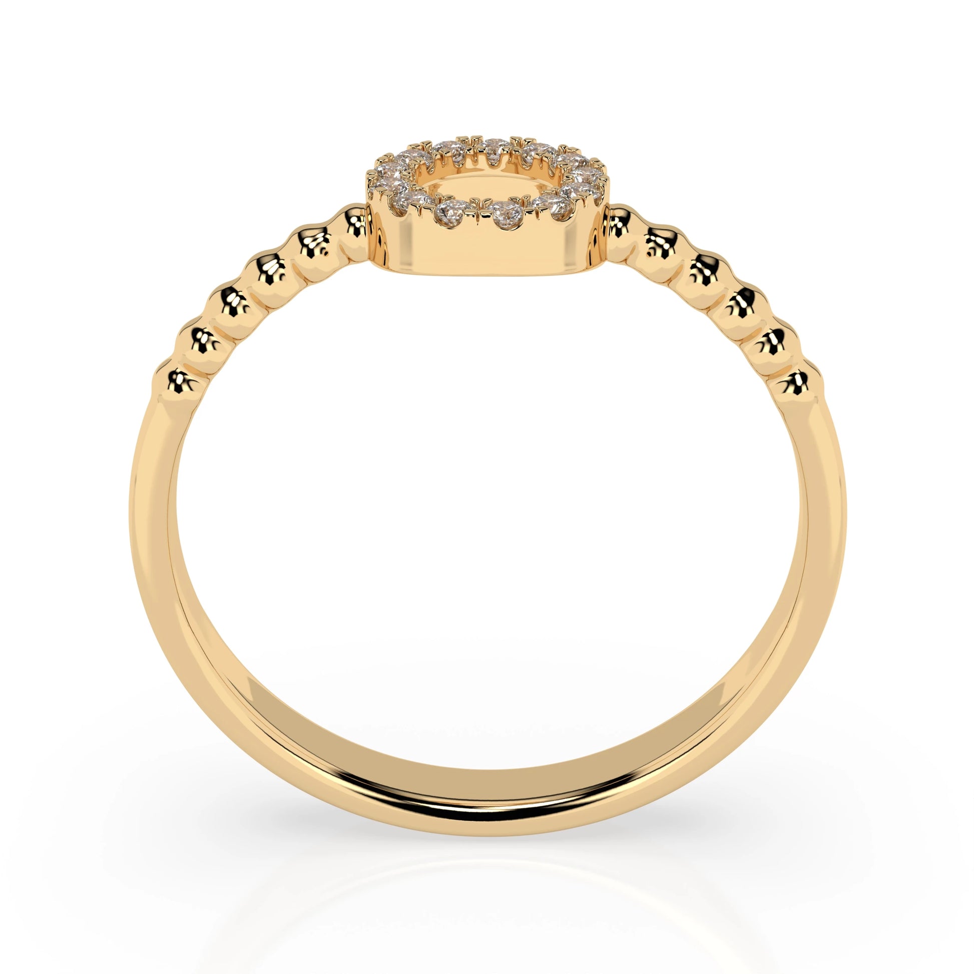Minimalism Ring (Round), 0.08 ct — 101-10055