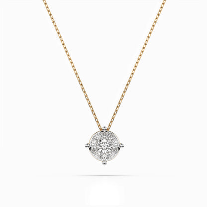 Solitaire Eternity Necklace (Round), 0.06 ct — 104-10001(2.5)