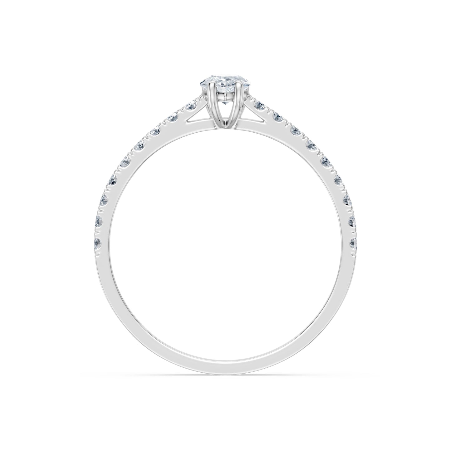 Solitaire Eternity Ring, 0.3 ct — 101-10191(0.30)PAR