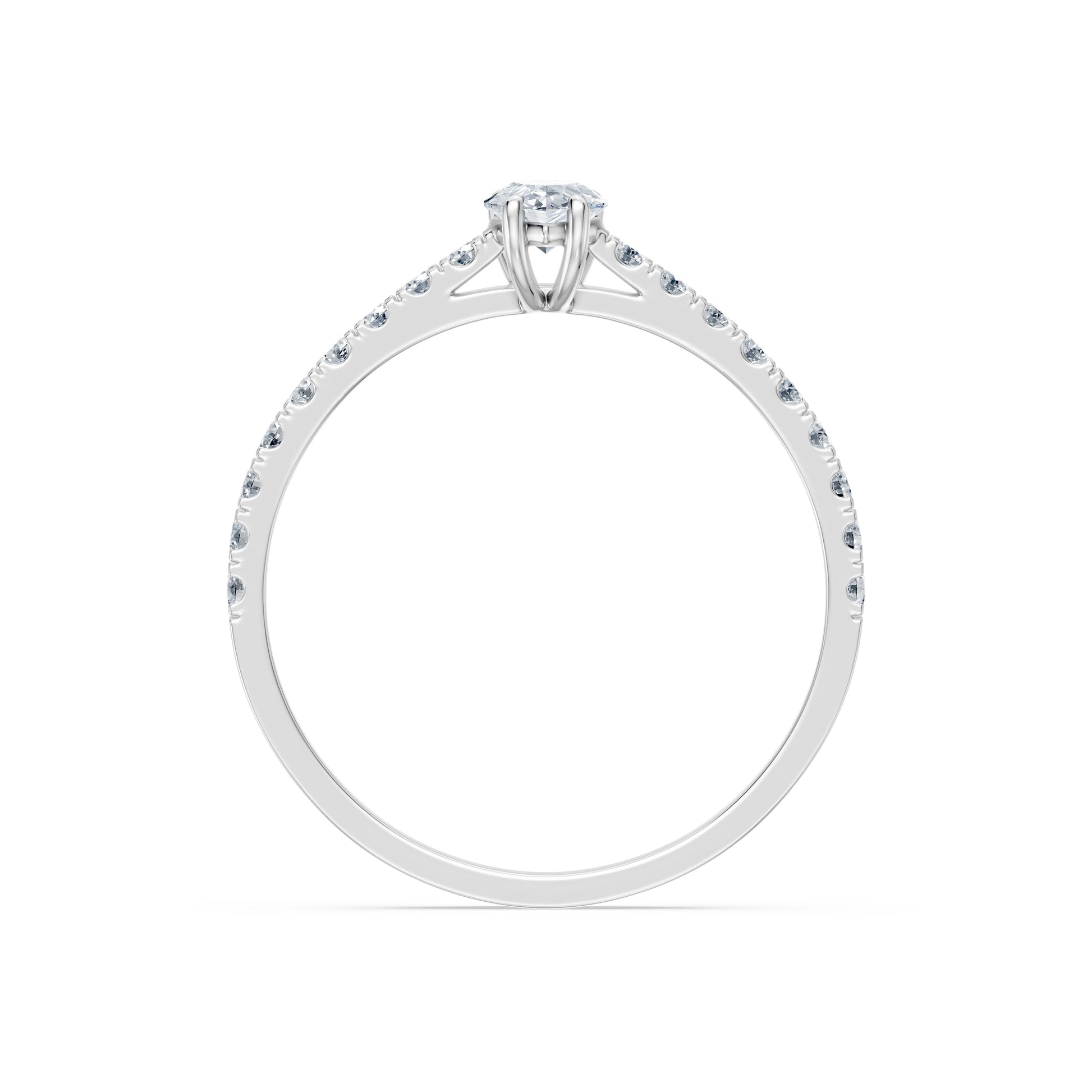 Solitaire Eternity Ring, 0.3 ct — 101-10191(0.30)PAR