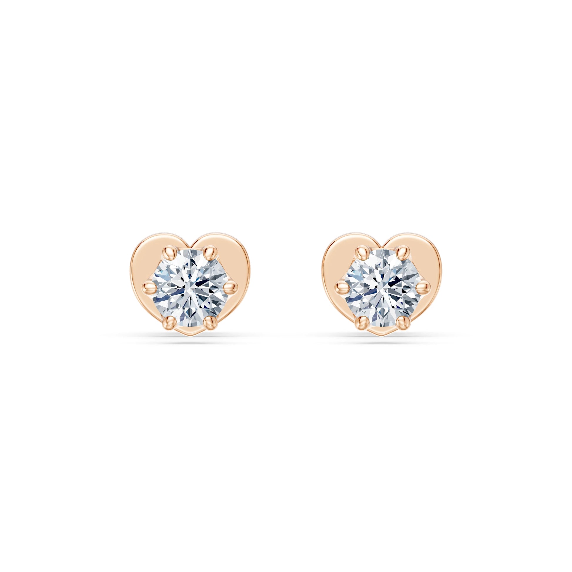 Solitaire Butterfly Earring, 0.2 ct — 102-10040/1(3.0)