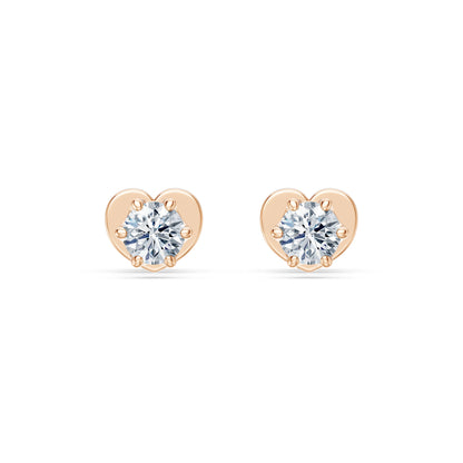 Solitaire Butterfly Earring, 0.2 ct — 102-10040/1(3.0)