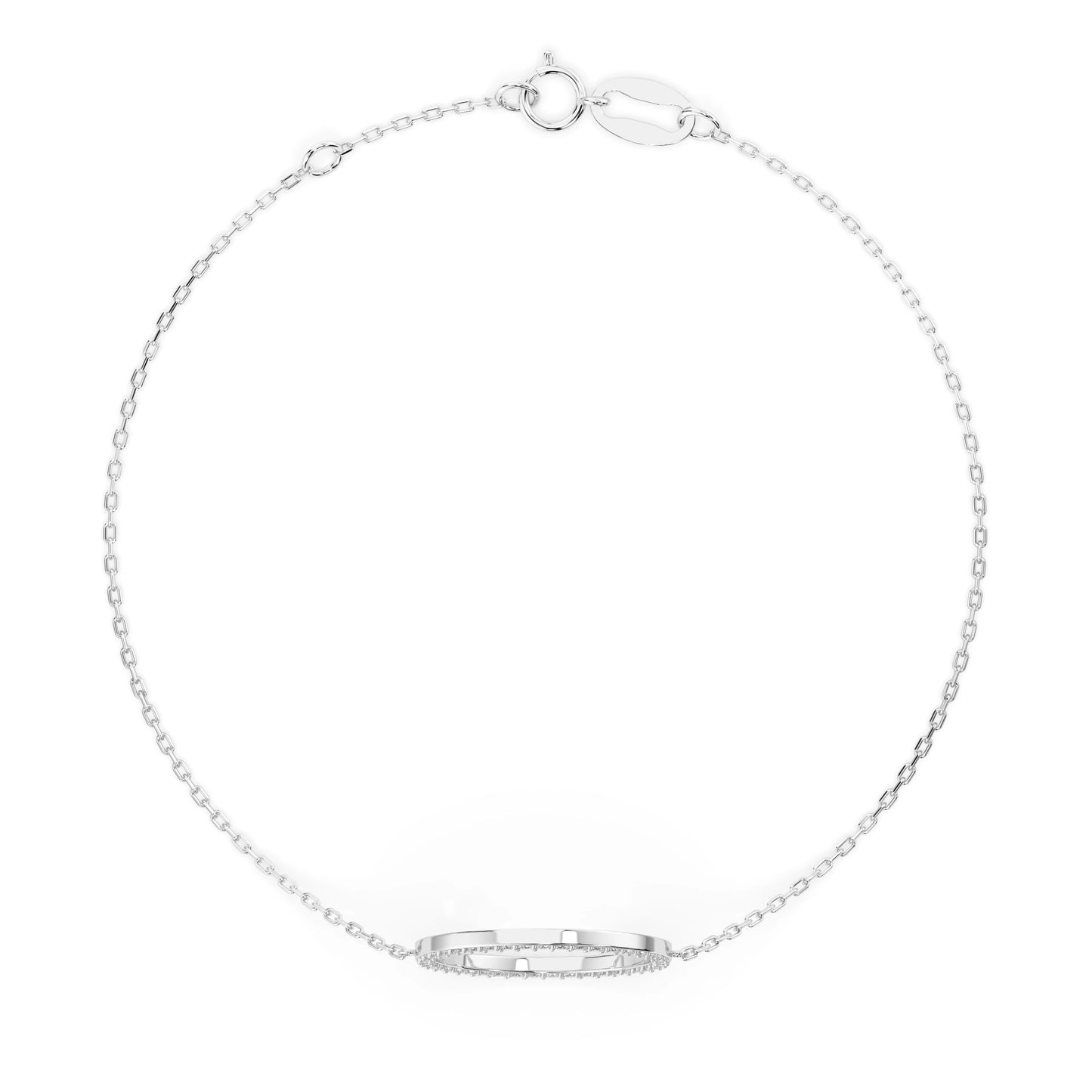 Minimalism Bracelet (Round), 0.21 ct — 105-10007