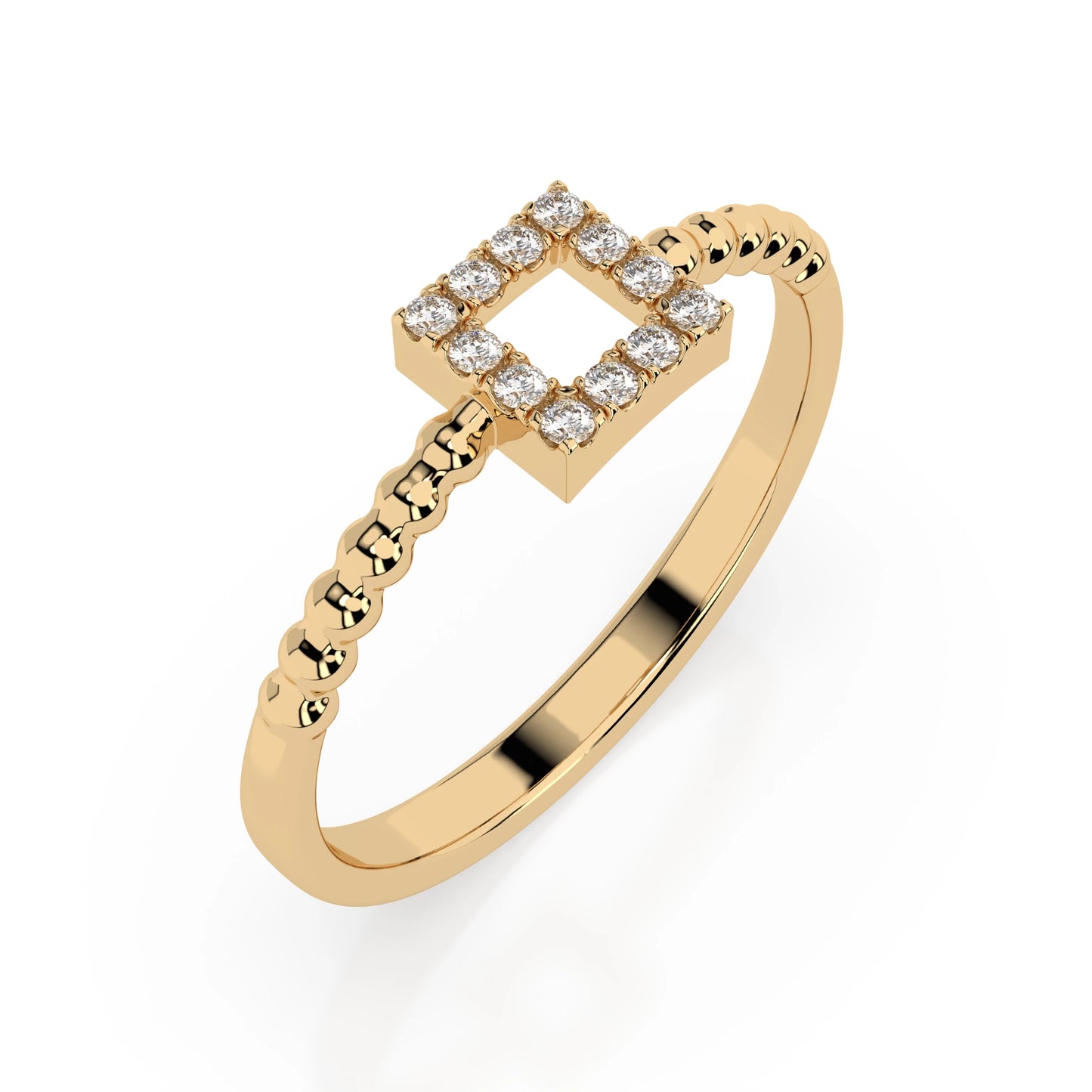 Minimalism Ring (Round), 0.07 ct — 101-10053