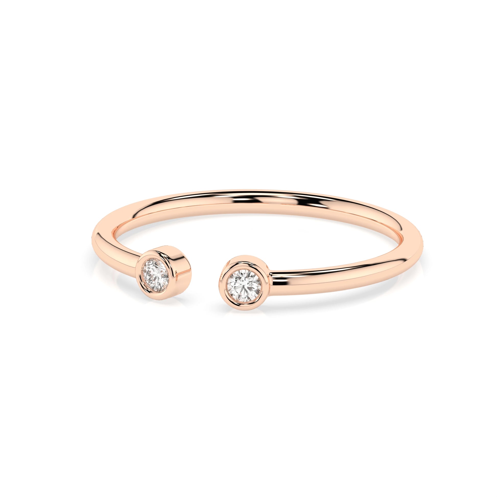 Minimalism Ring (Round), 0.04 ct — 101-10088