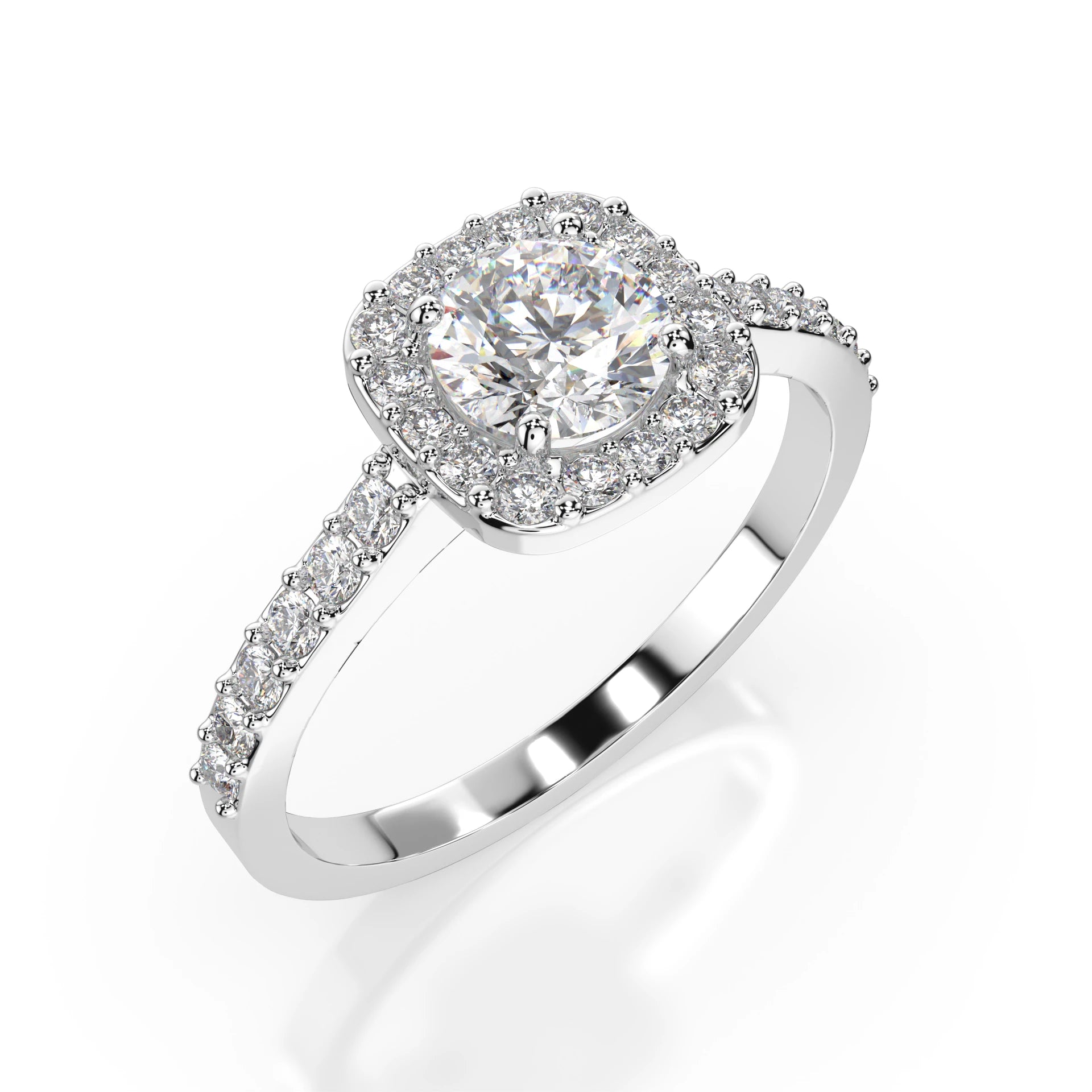 Solitaire Eternity Ring (Round), 0.3 ct — 101-10152(4.2)