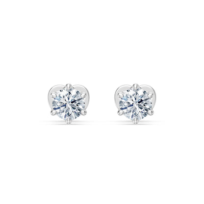 Solitaire Butterfly Earring, 0.5 ct — 102-10040/1(4.0)