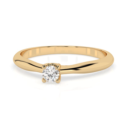 Solitaire Ring (Round), 0.06 ct — 101-10035(2.5)