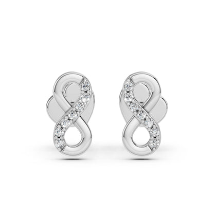 Minimalism Earring (Round), 0.09 ct — 102-10092