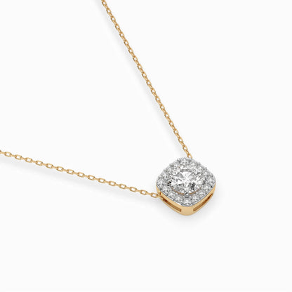 Solitaire Eternity Necklace (Round), 0.4 ct — 104-10057(4.7)