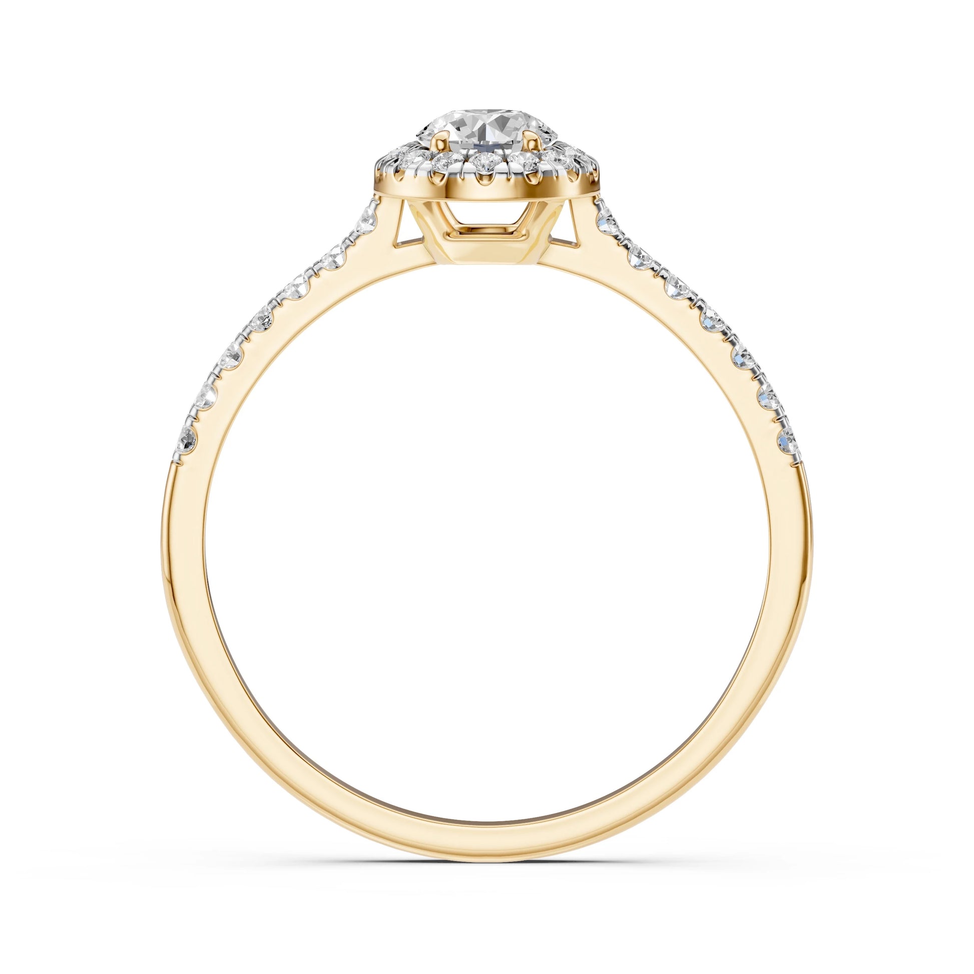 Solitaire Eternity Ring (Round), 0.35 ct — 101-10095(4.5)