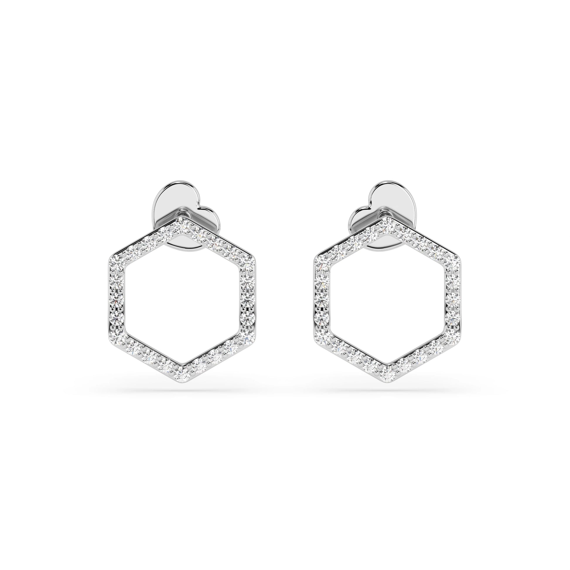Minimalism Earring (Round), 0.29 ct — 102-10167