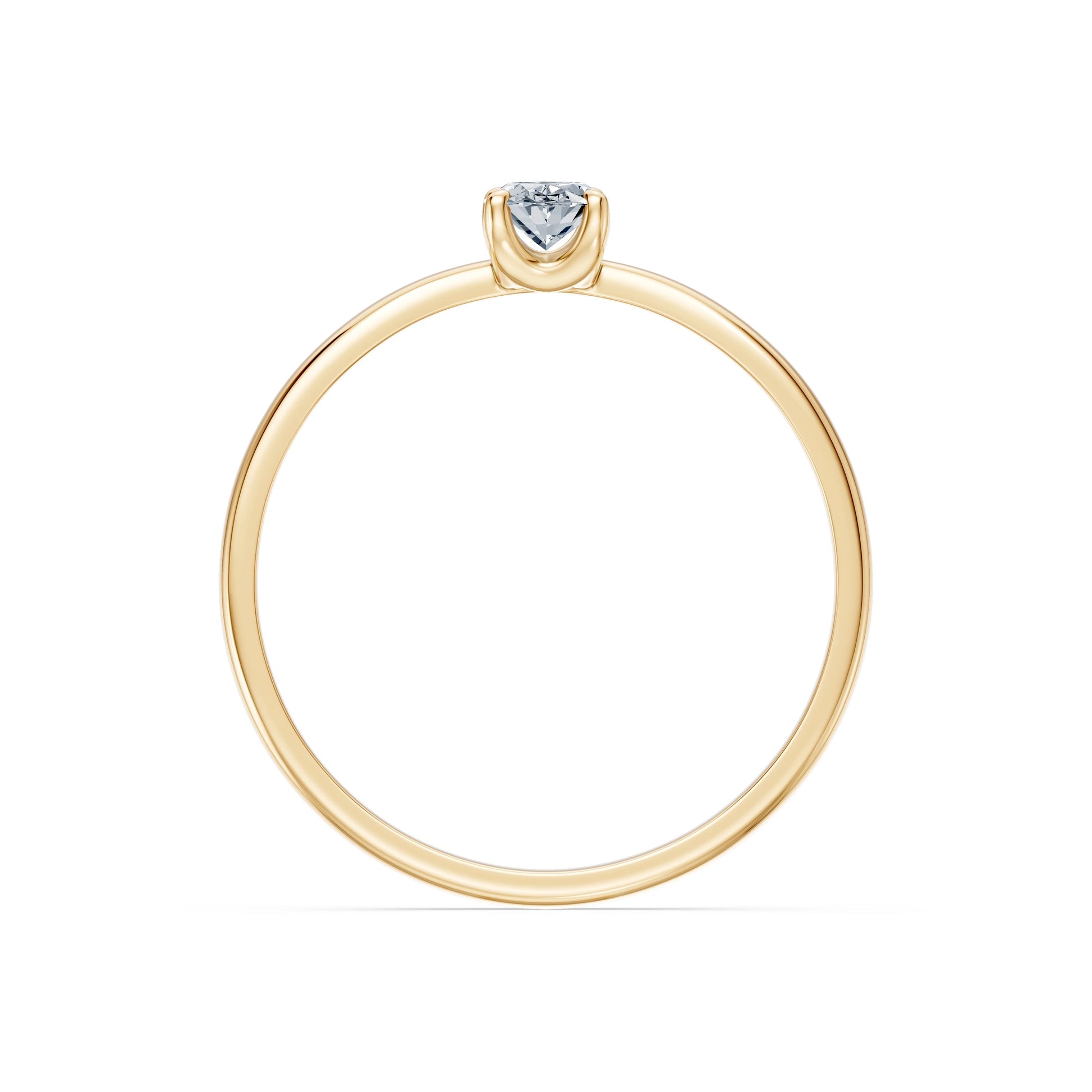 Solitaire Ring, 0.3 ct — 101-10194(0.30)OV
